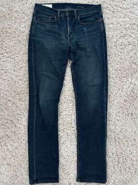 GAP Men's Slim Straight Jeans in Dark Indigo